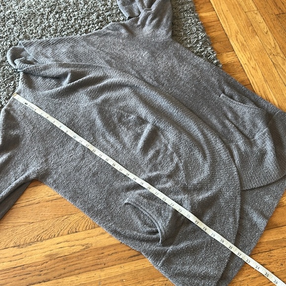 Barefoot Dreams CozyChic Lite Women's Open Front Cardigan Gray Carbon - Picture 11 of 12